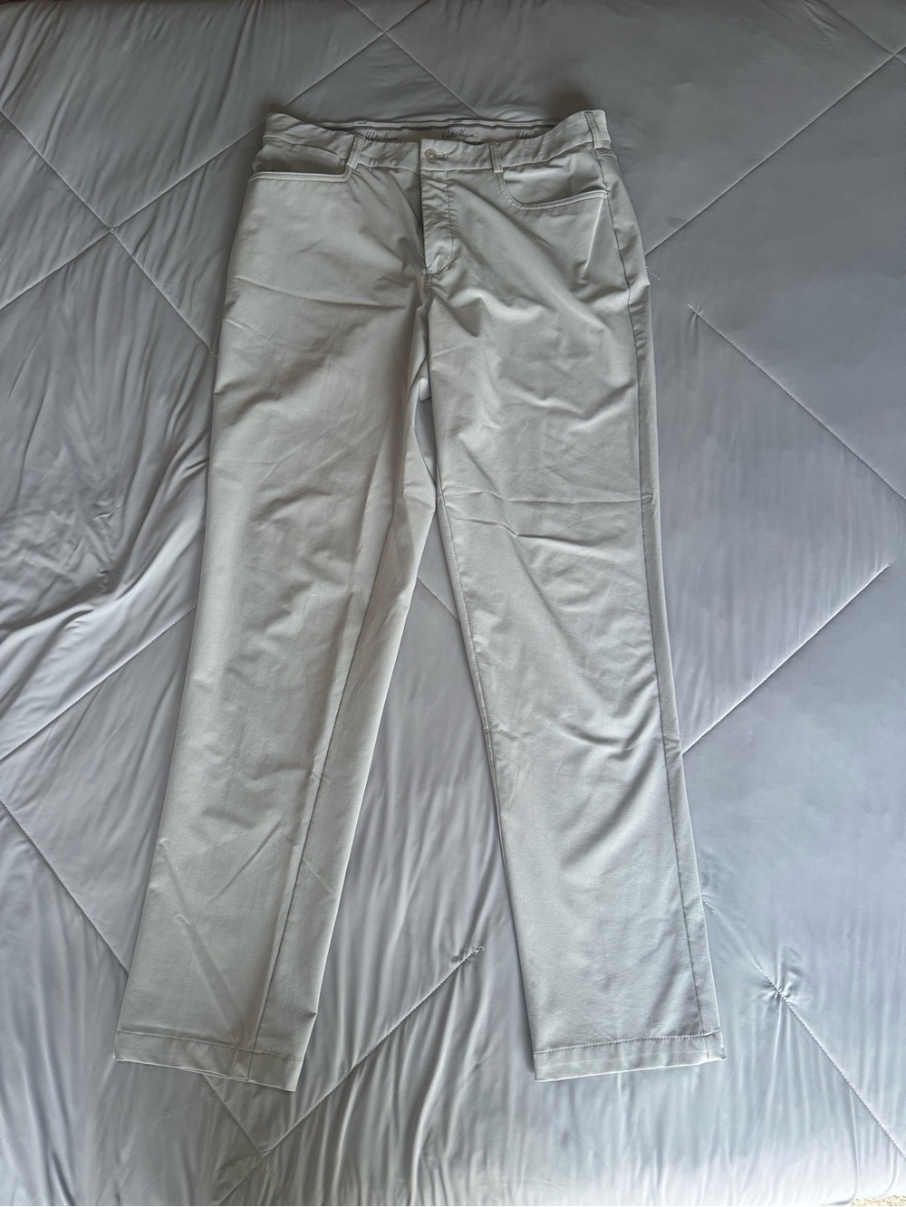 Walter Hagen Light Grey Chino Khaki Mens Golf Pants